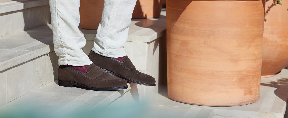 靴 Crockett&Jones MORETON UK5 1/2E Handmade English Shoes, Made in England | Crockett & Jones