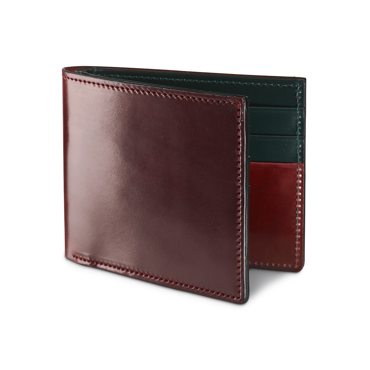 Billfold Wallet Burgundy Cordovan