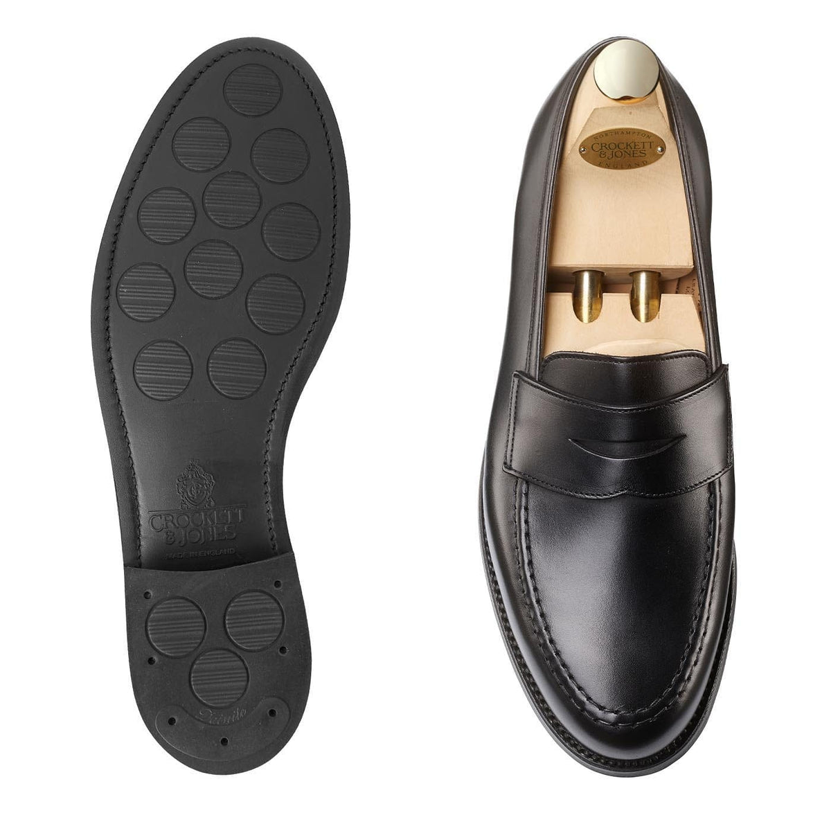 Boston Black Calf (G Fitting) – Crockett & Jones UK