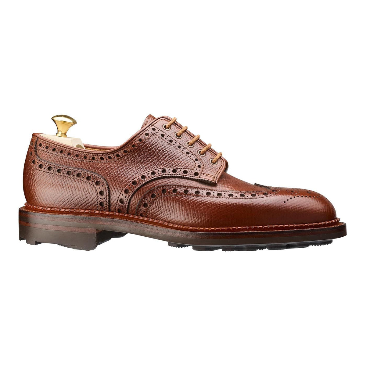 Cardigan 5 Walnut Hatch Grain – Crockett & Jones UK