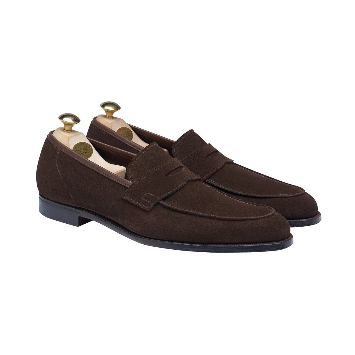 Cadogan Dark Brown Calf Suede | Crockett & Jones – Crockett & Jones UK