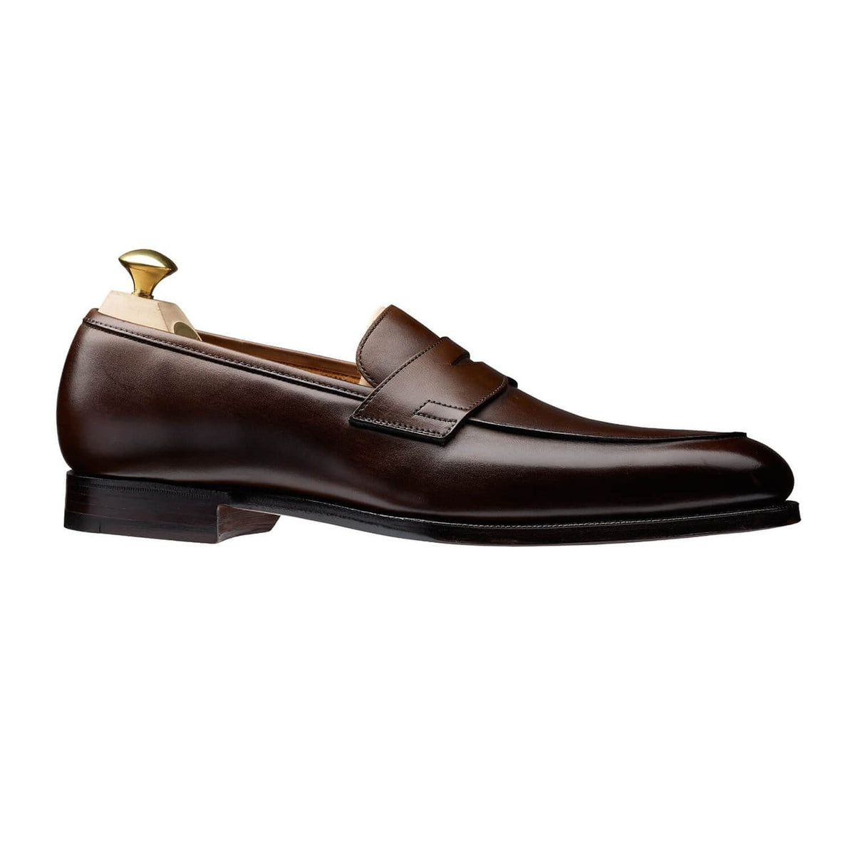 Crawford Dark Brown Calf | Crockett & Jones – Crockett