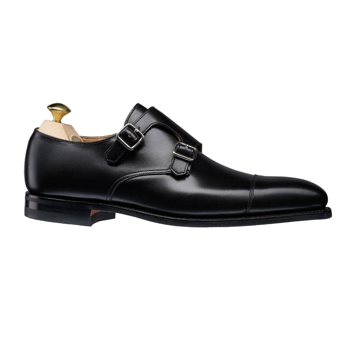 靴 Crockett & Jones Black Monk Strap Shoes Monkton Black Calf | Crockett & Jones – Crockett & Jones US