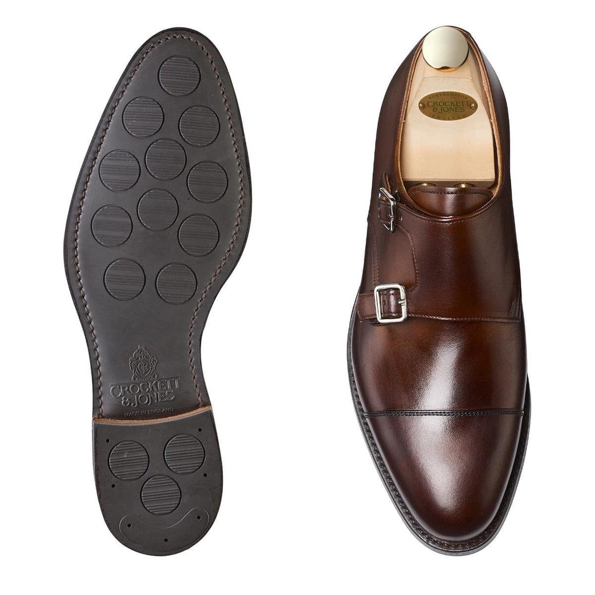 Lowndes 4 Dark Brown Burnished Calf – Crockett & Jones UK