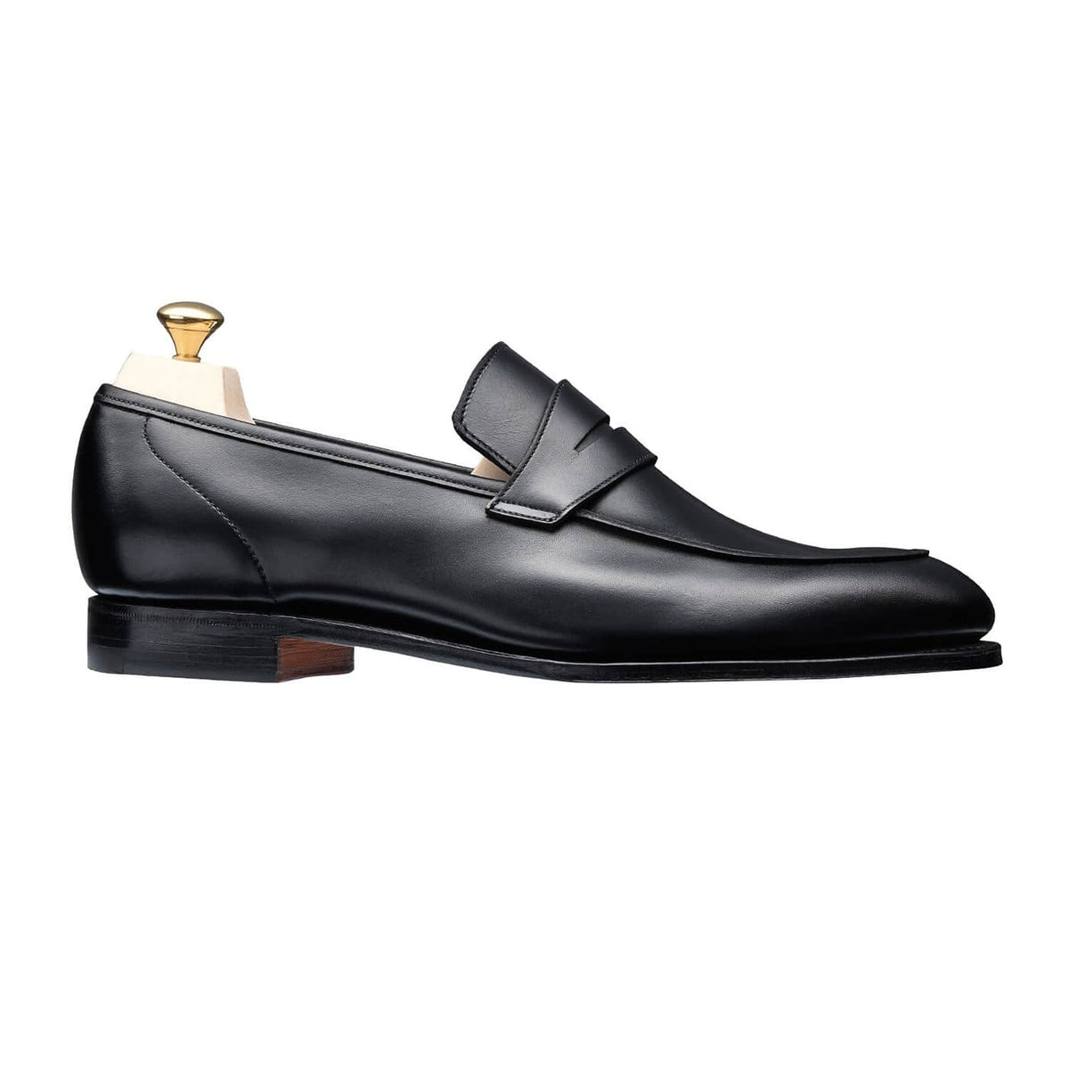 BSQT★175 BASIC PENNY LOAFER LUCY BLACK Lucy Black Calf | Crockett & Jones – Crockett & Jones UK