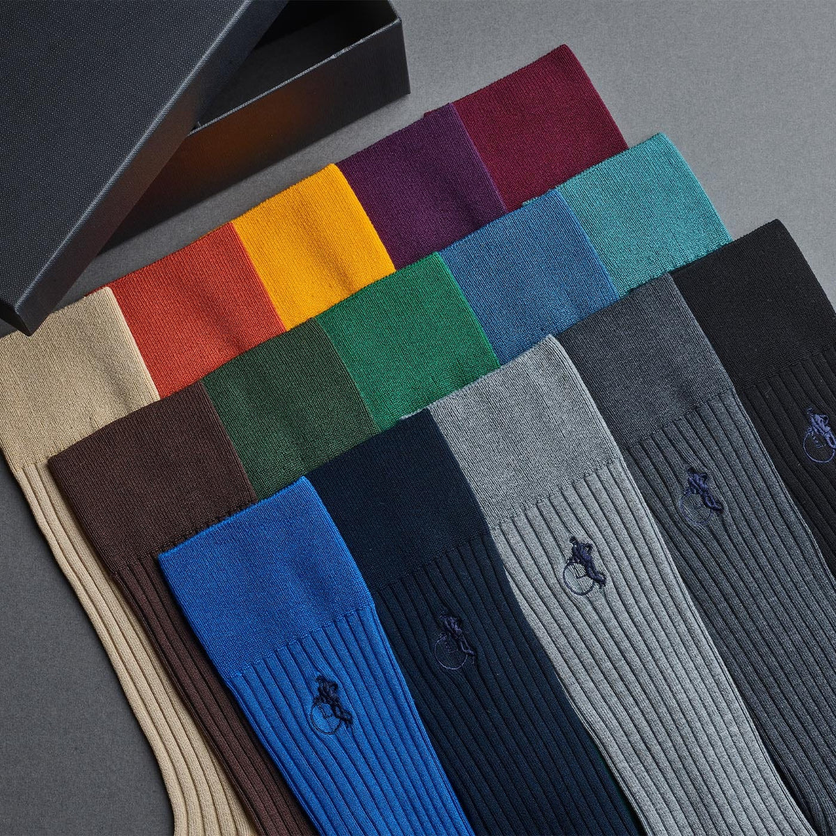 Simply Sartorial Socks - 15 Pair Gift Box – Crockett & Jones UK