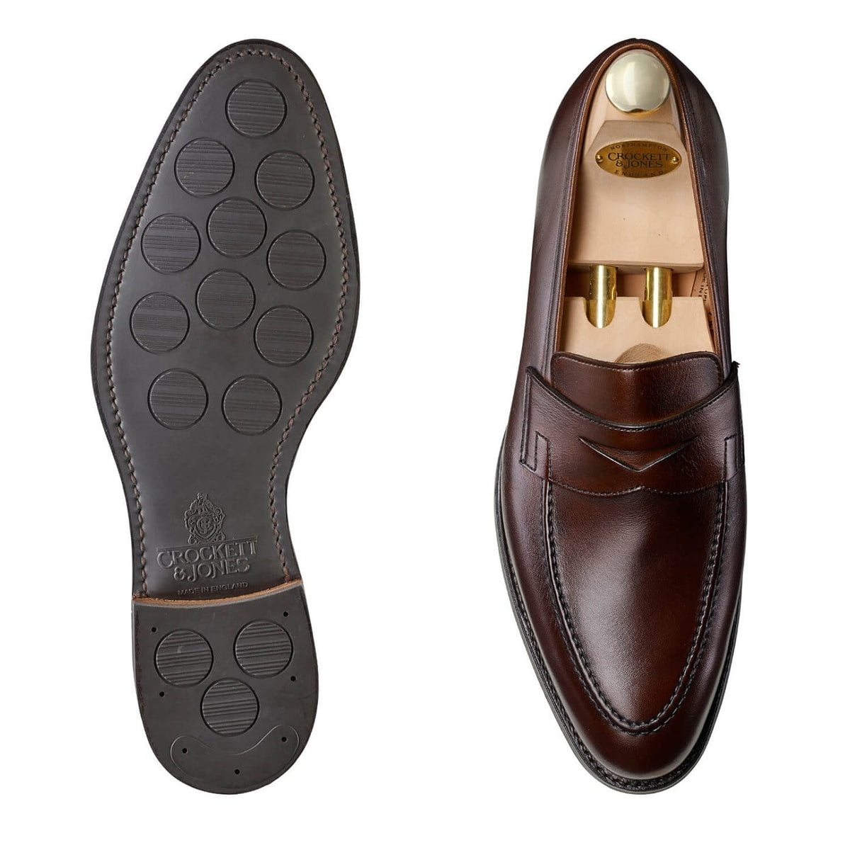 Sydney Dark Brown Burnished Calf (G Fitting) - City Sole Sydney Dark Brown Burnished Calf (G Fitting) - City Sole