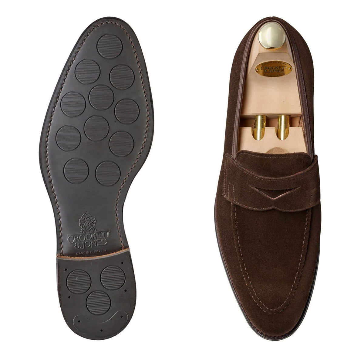 Sydney Dark Brown Suede | Crockett & Jones – Crockett & Jones UK