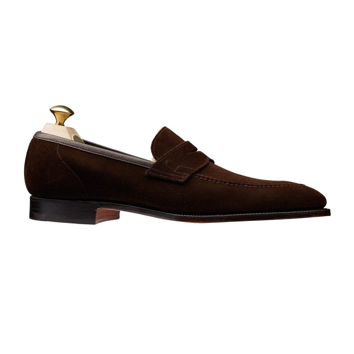 Teign Dark Brown Suede | Crockett & Jones – Crockett & Jones UK