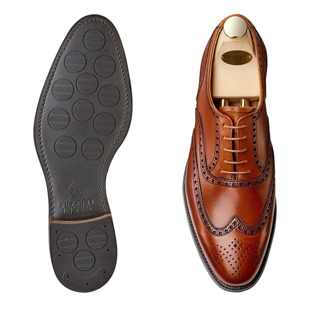 CROCKETT & JONES ARDEN 5012-14T.6½ E Arden Black Calf