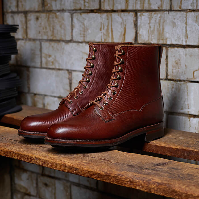 靴 Crockett&Jones Boston2(Russian Grain) 7E Russian Grain - Exclusive to Crockett & Jones – Crockett & Jones UK