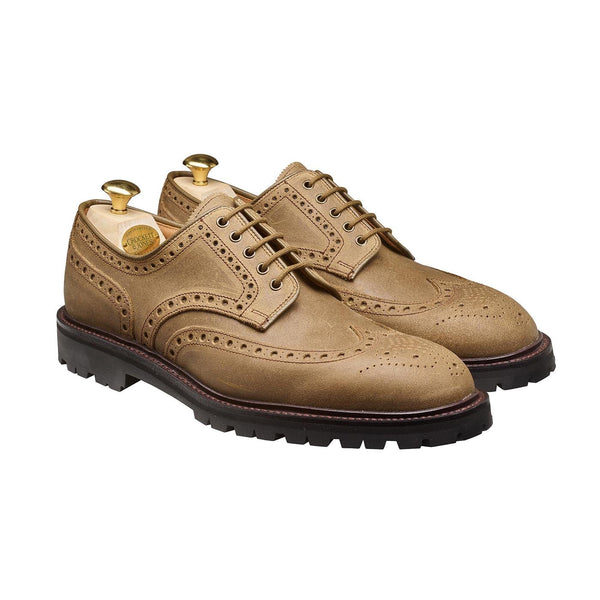 Cardigan 5 Natural Rough-Out Suede – Crockett & Jones UK