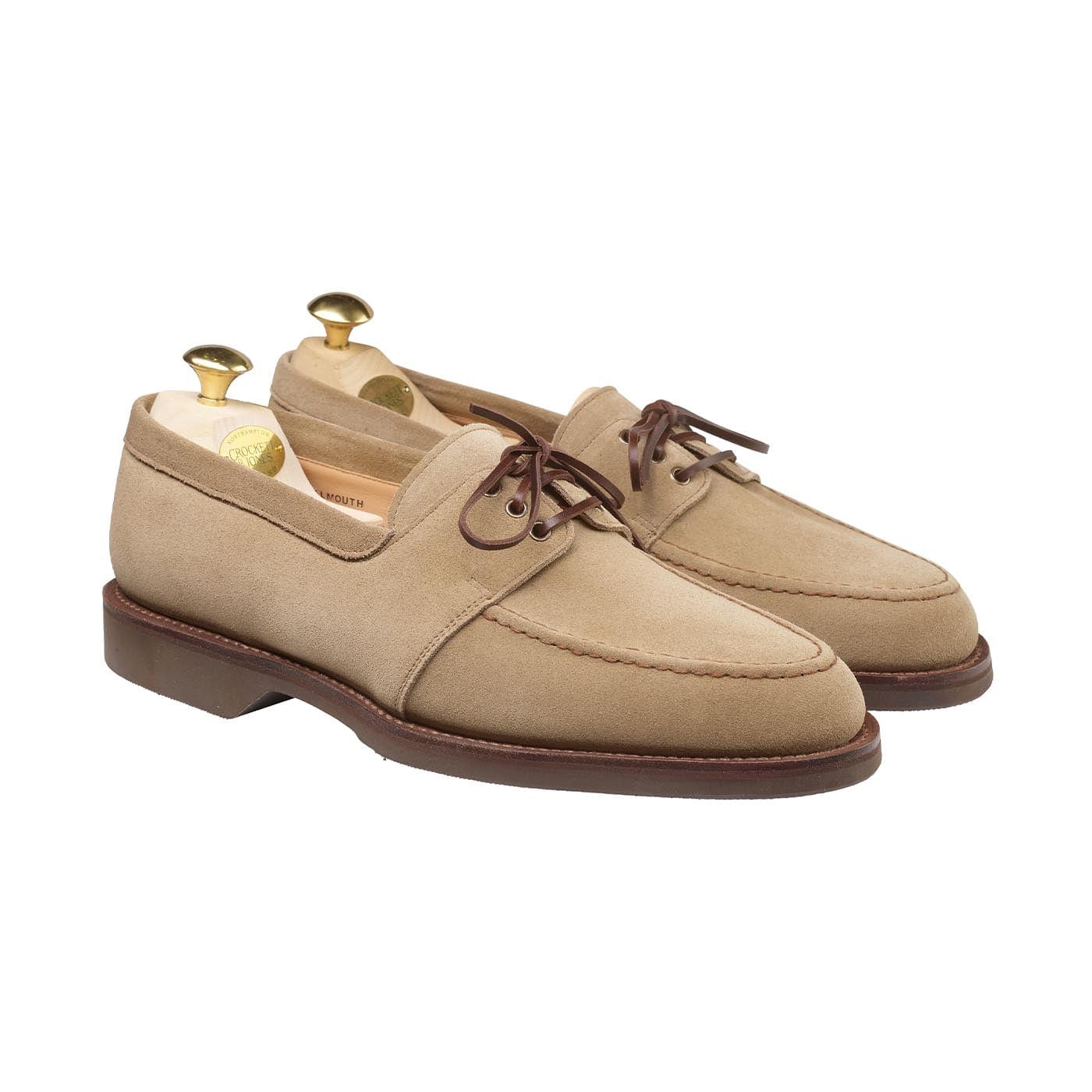 Falmouth Khaki Suede – Crockett & Jones UK