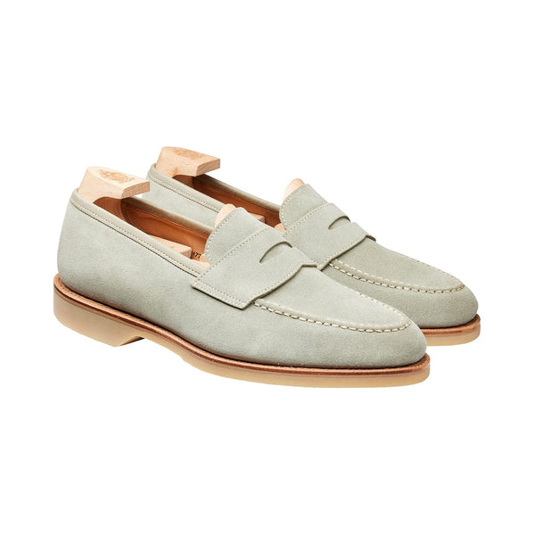 Sorrento Pistachio Suede – Crockett & Jones UK