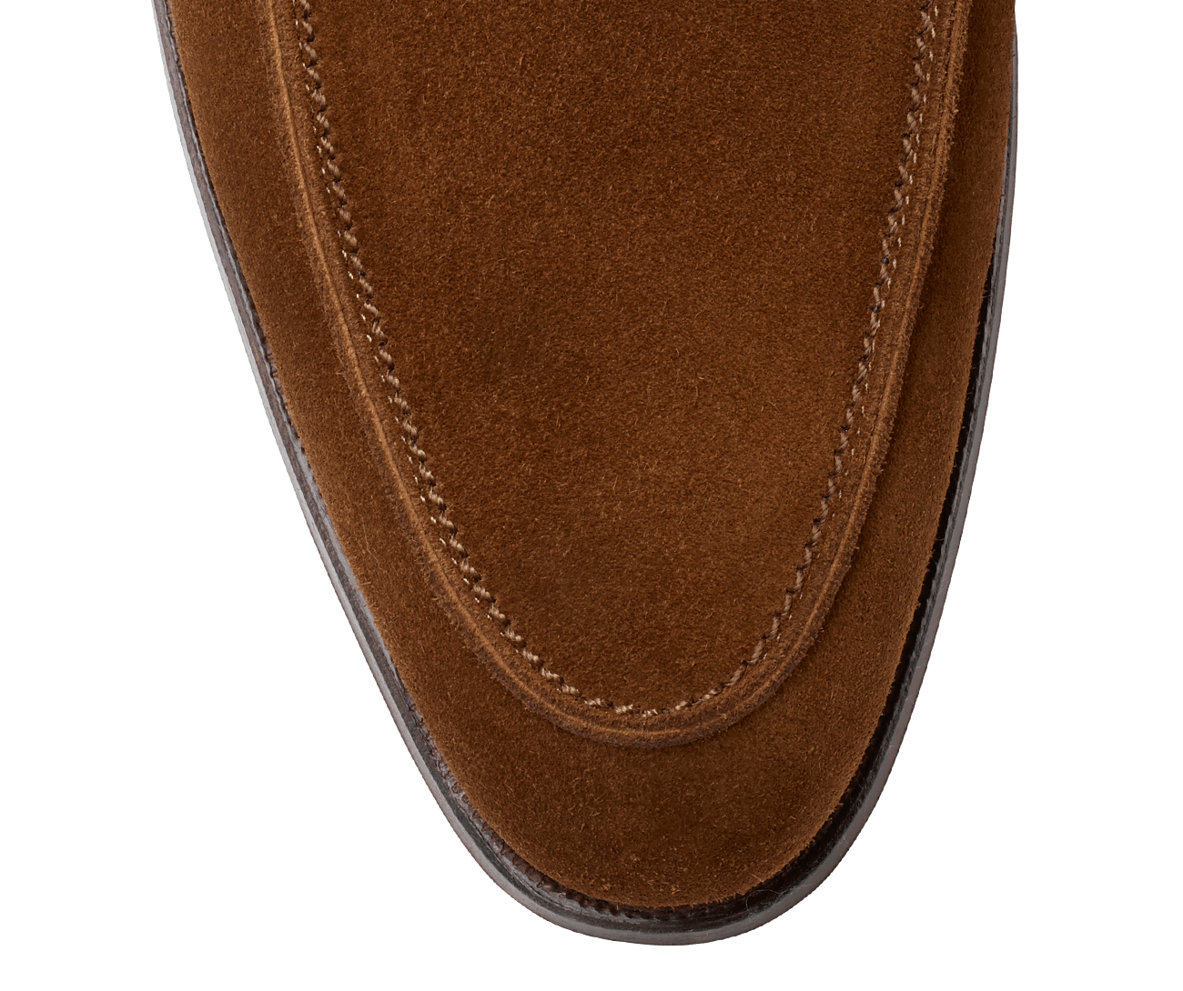 Cadogan Tobacco Calf Suede