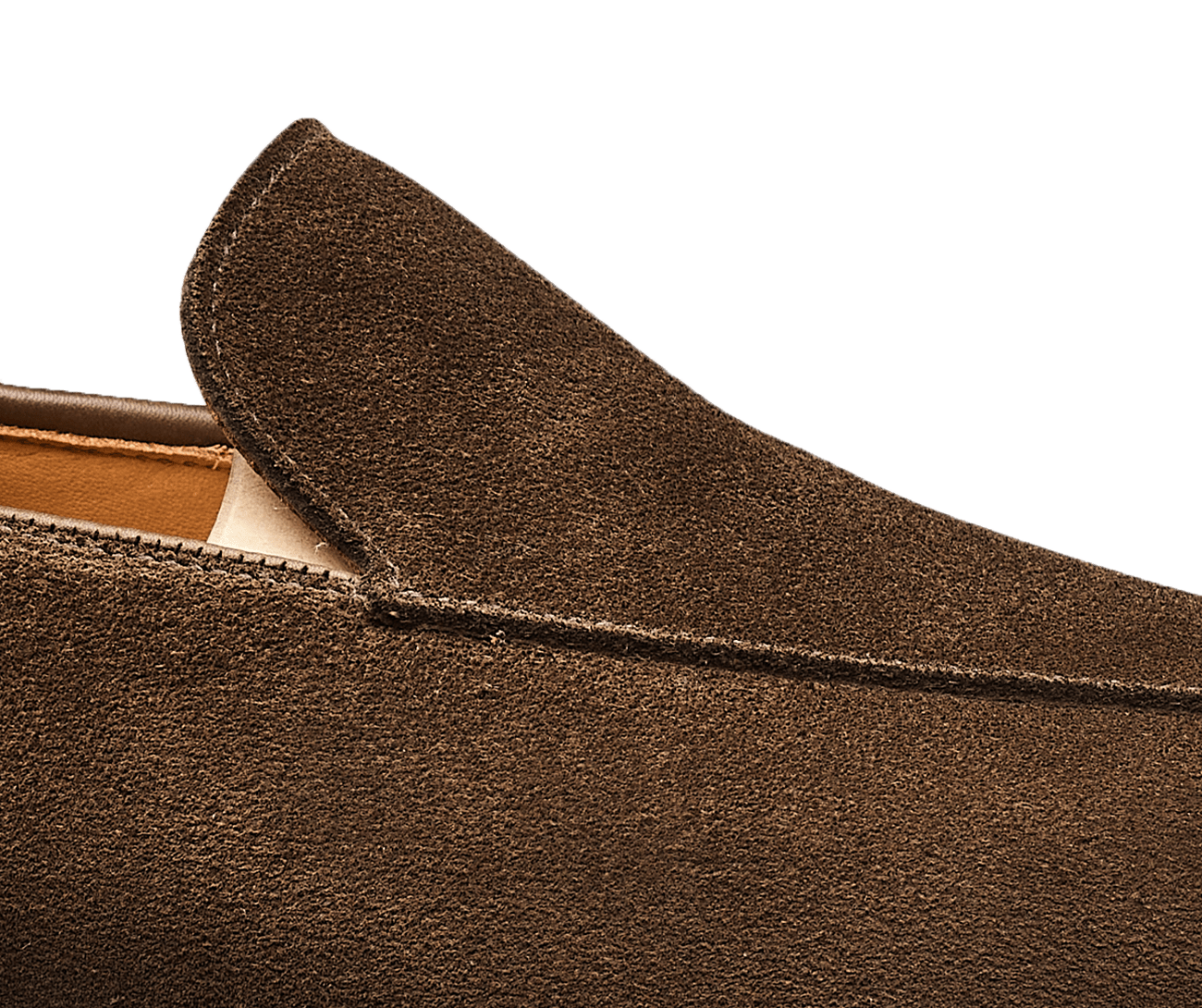 Cannes Dark Brown Calf Suede