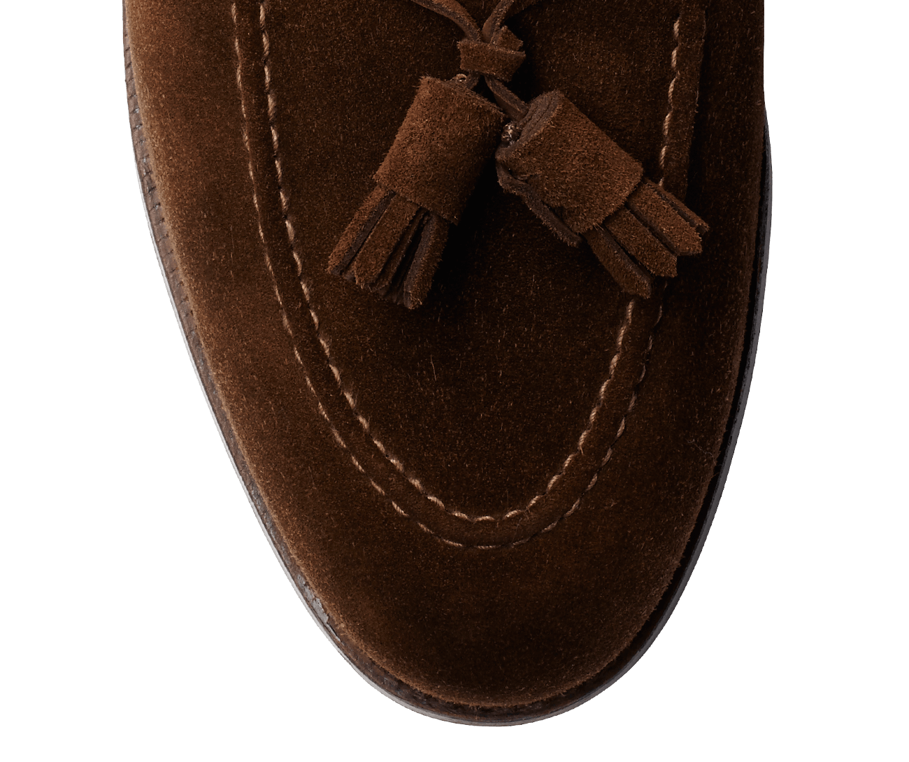 Cavendish Dark Brown Calf Suede