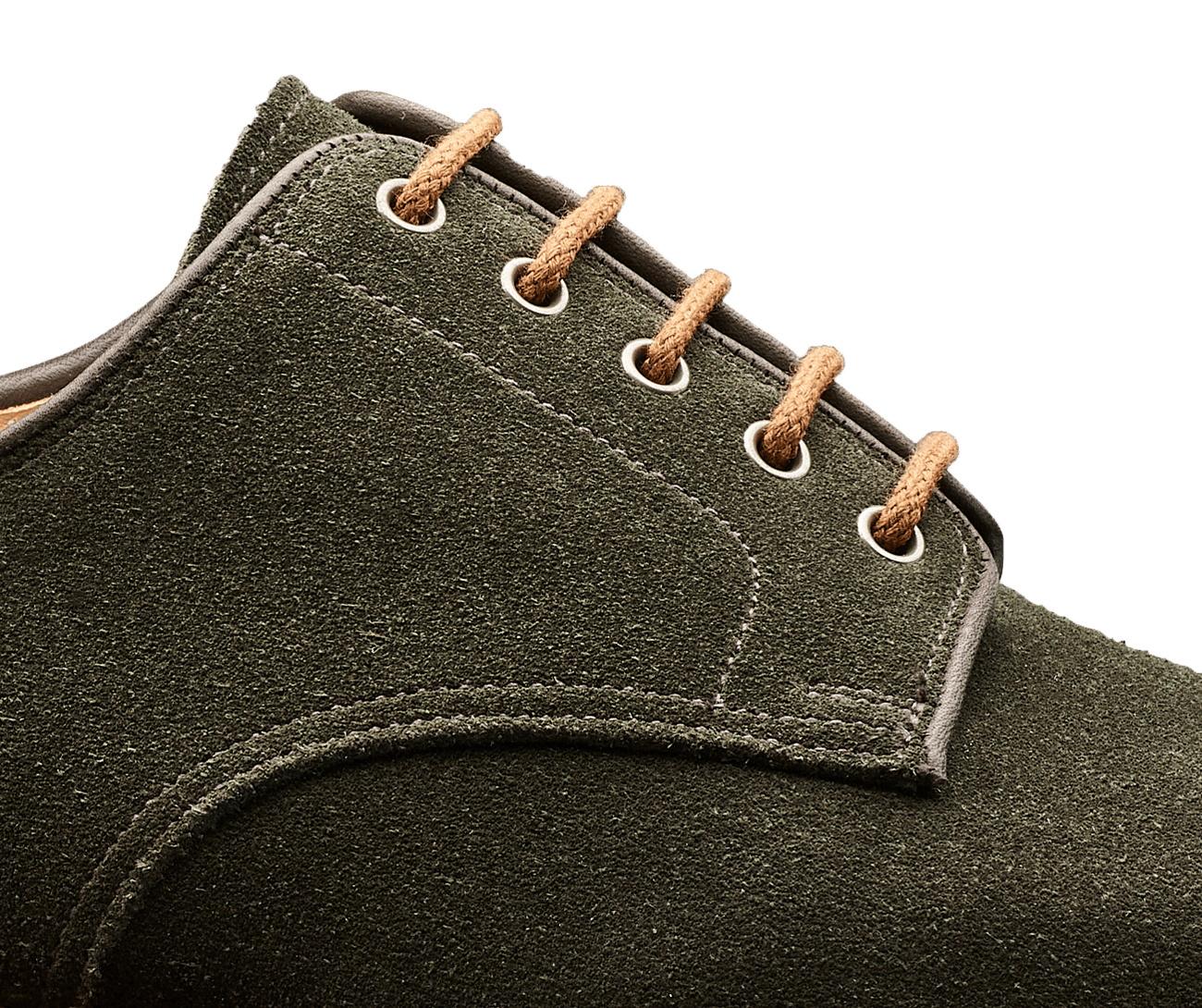 Cornell Earth Green Suede