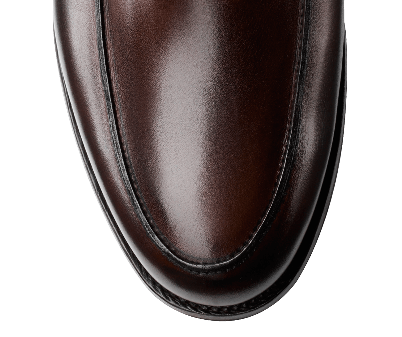 Grantham 2 Dark Brown Burnished Calf