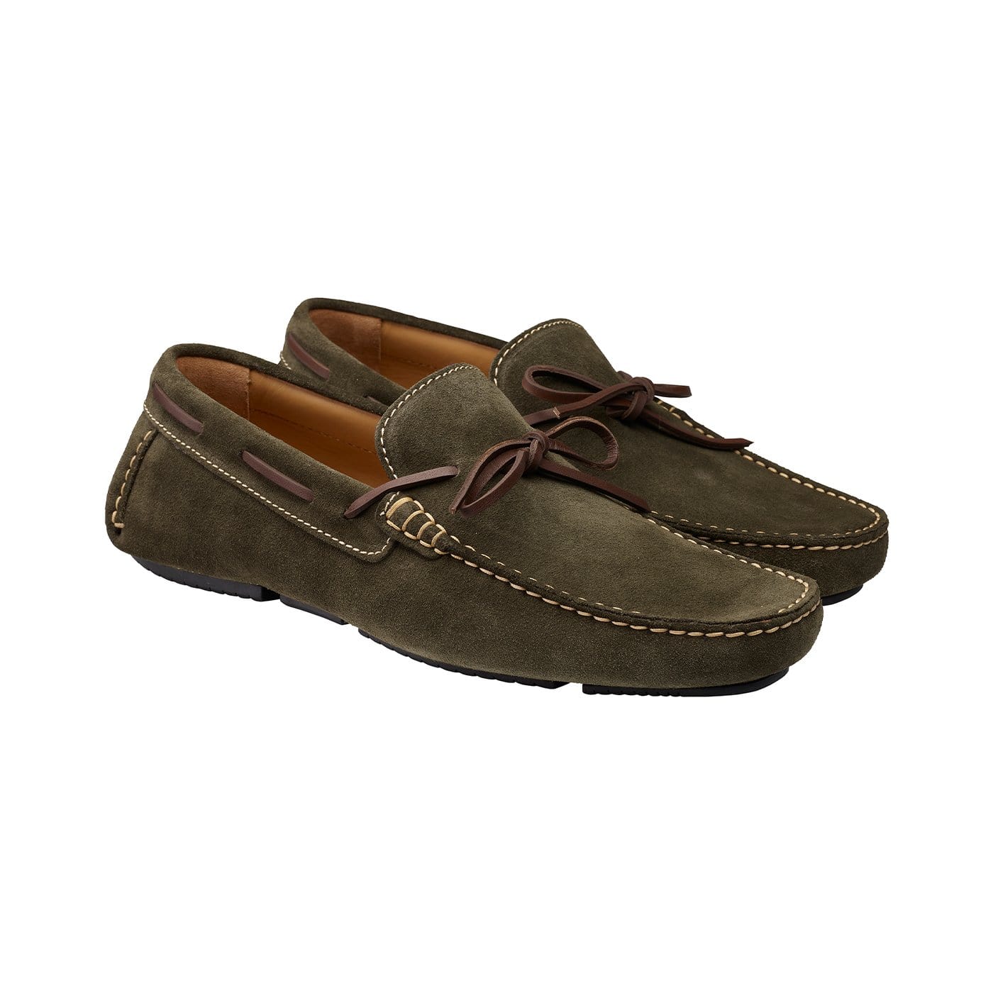 Napoli Earth Green Suede | Crockett & Jones – Crockett & Jones UK