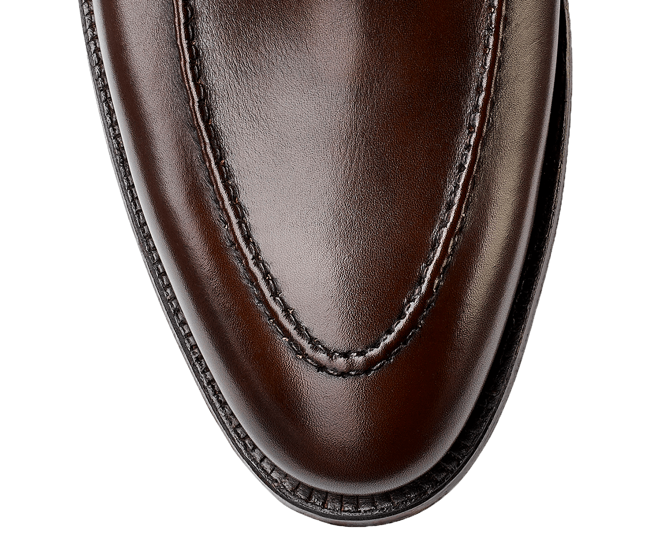 Sydney Dark Brown Burnished Calf