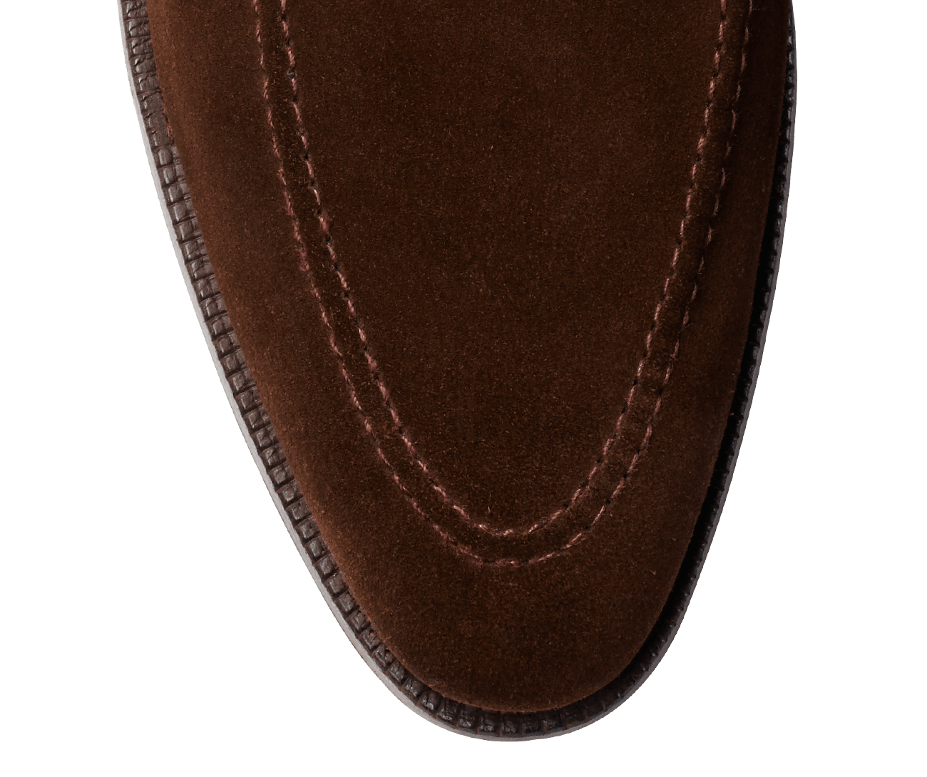 Teign Dark Brown Suede