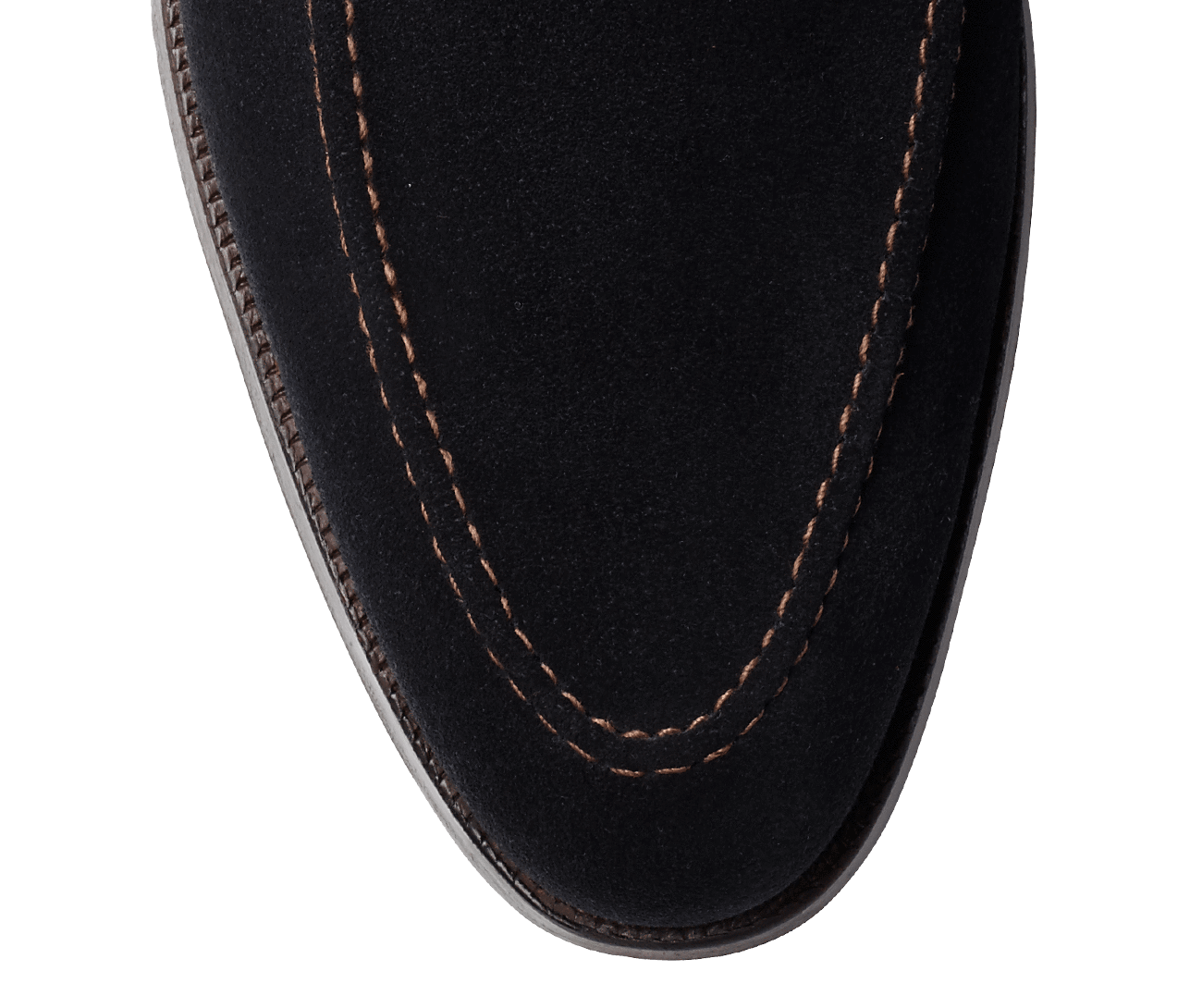 Teign Navy Suede